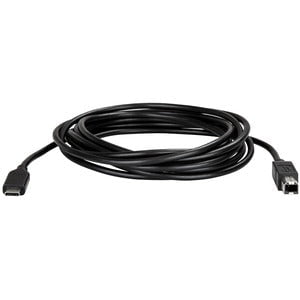 3m 10ft USB C to USB B Printer Cable, USB 2.0 Male to Male High-Speed Data Sync Cable for HP, Epson, Canon Printers - Perfect for Home Office & Small Business Printing Needs