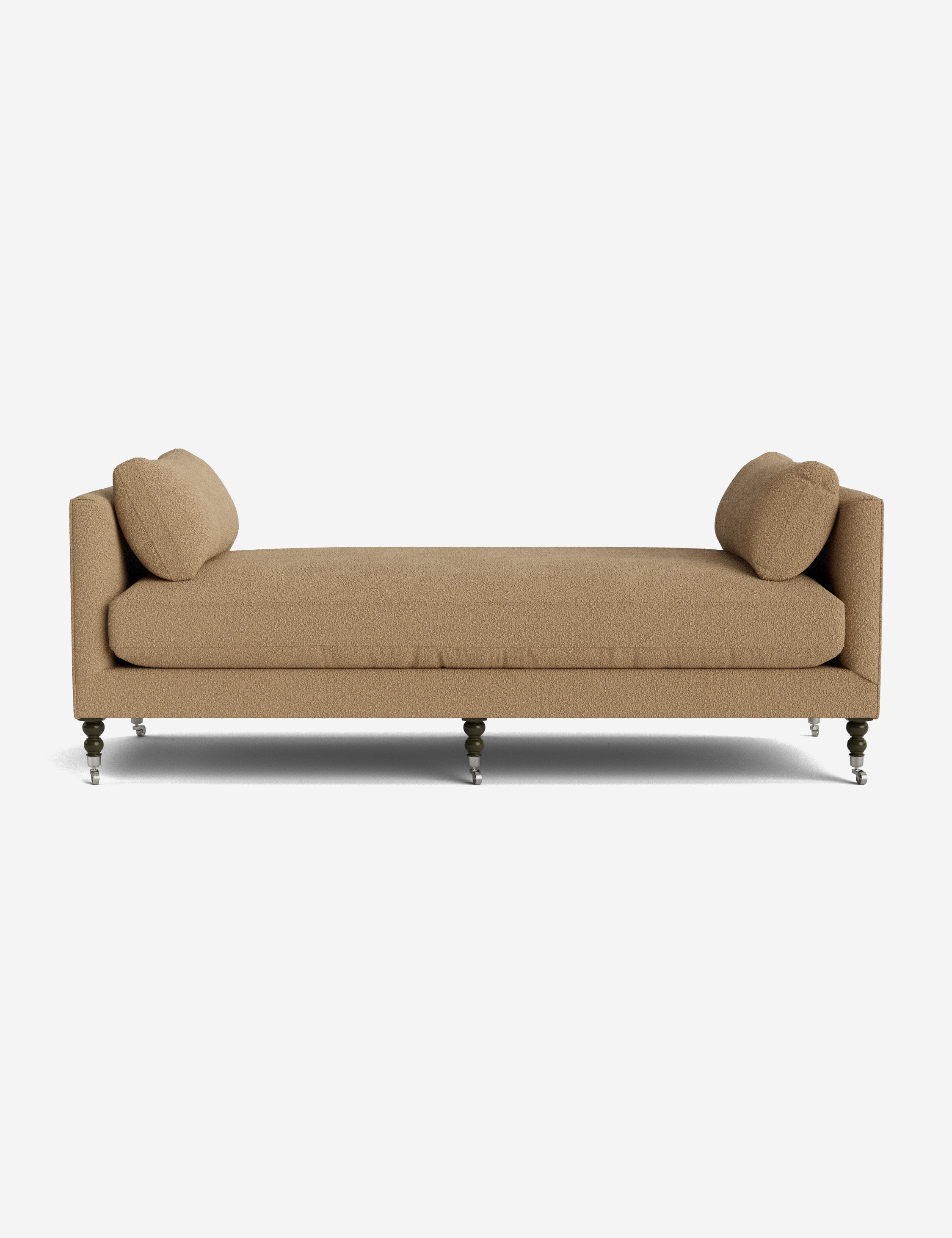 Stylish Fabienne Daybed - Modern Sofa Bed for Small Spaces, Guest Room & Living Room - Comfortable Sleeper with Upholstered Cushions