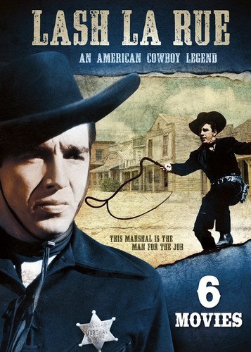 Lash La Rue: 6 Western Movie Collection Vol. 1 - Classic Cowboy Films for Western Lovers & Movie Collectors | Perfect for Home Theater Nights & Western Film Festivals
