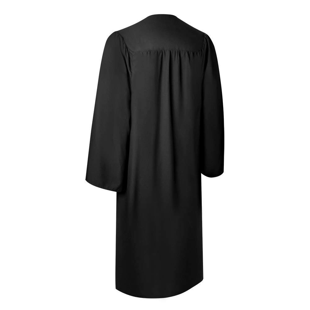 Endea Graduation Matte Gown - Premium Quality Academic Robe for Commencement Ceremonies - Perfect for High School & College Graduations