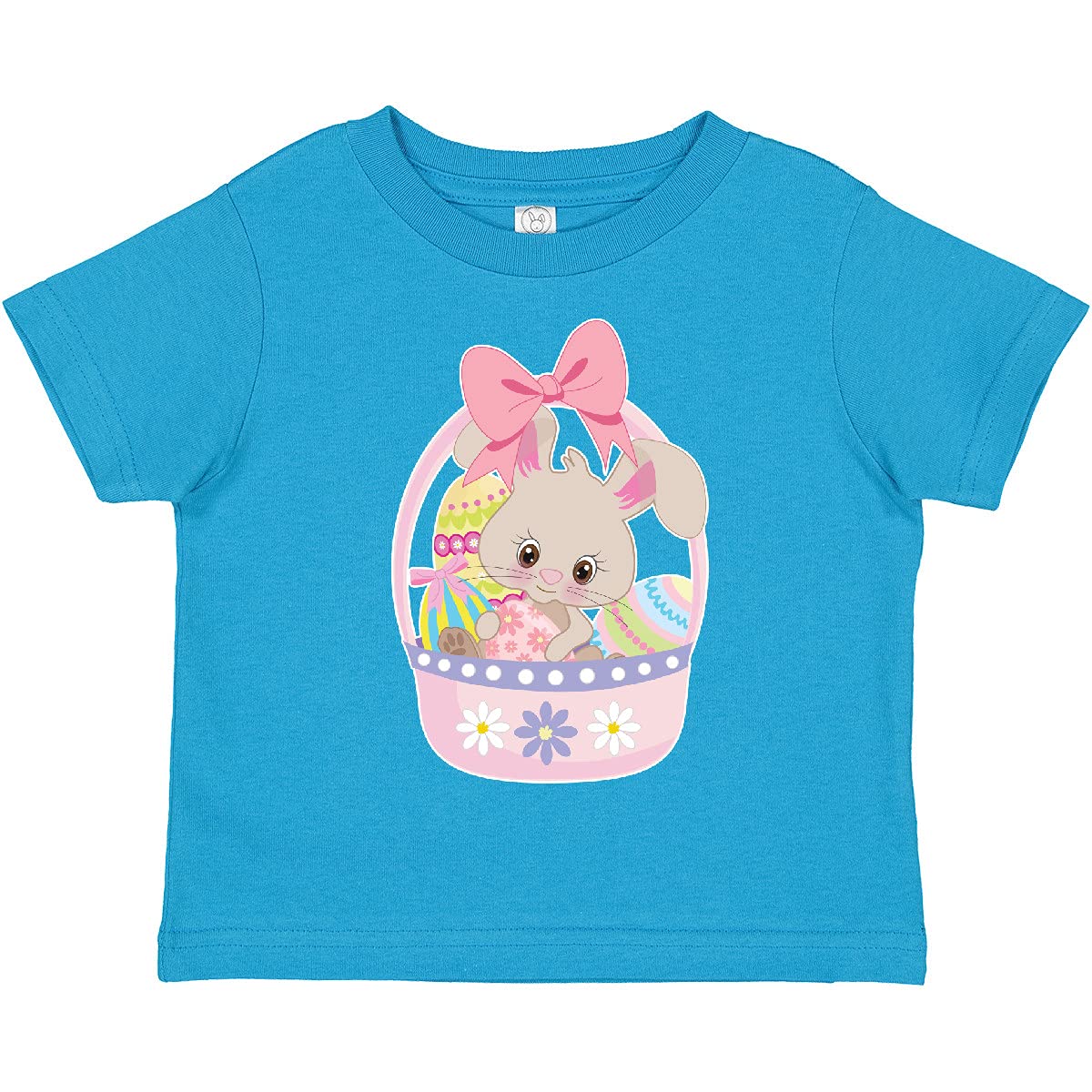 Easter Bunny Toddler T-Shirt - Cute Easter Basket Design for Kids