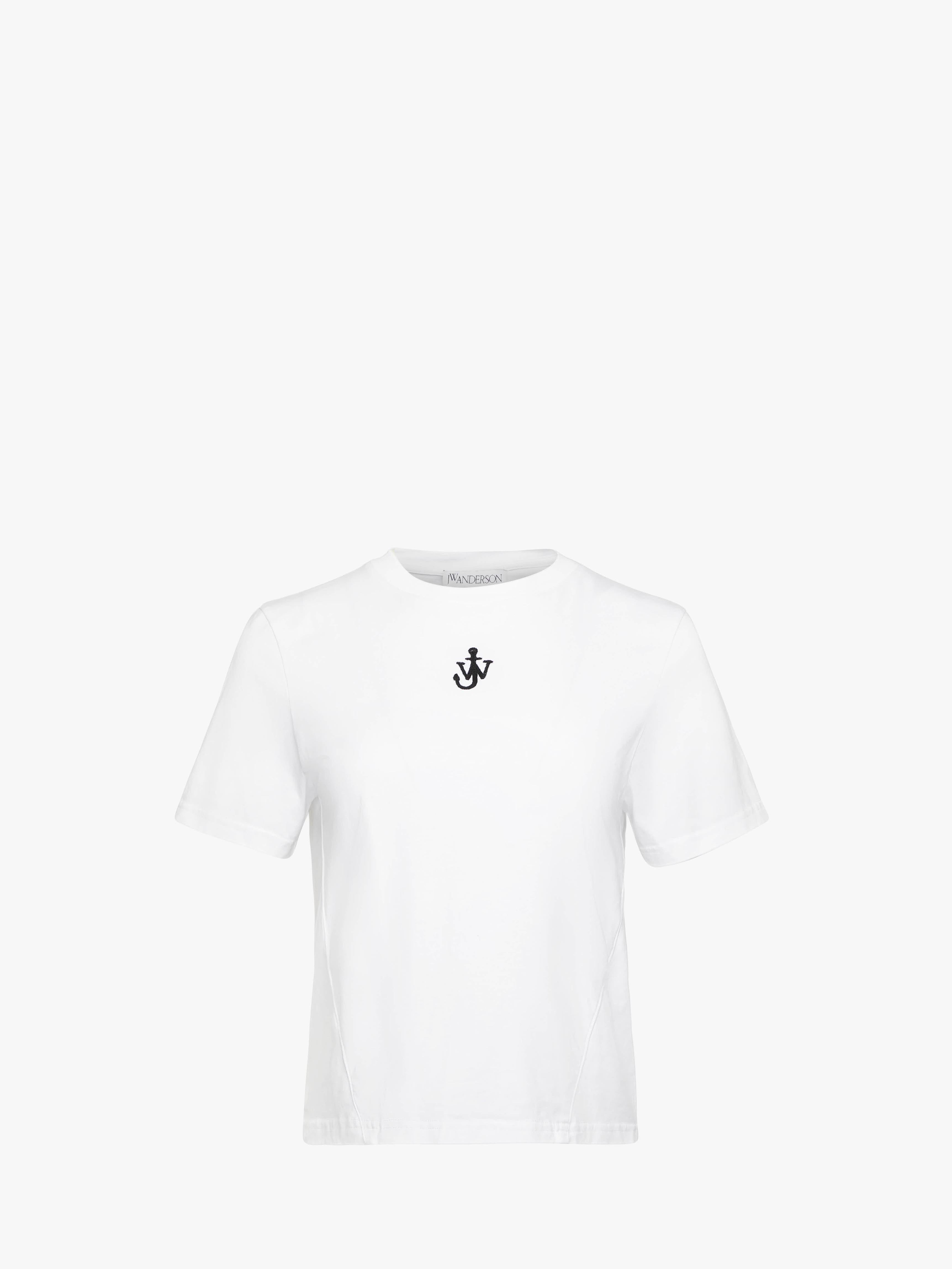 ANCHOR LOGO CROPPED PANELLED T-SHIRT - Stylish Women's Graphic Tee for Casual Wear, Street Fashion & Summer Outfits