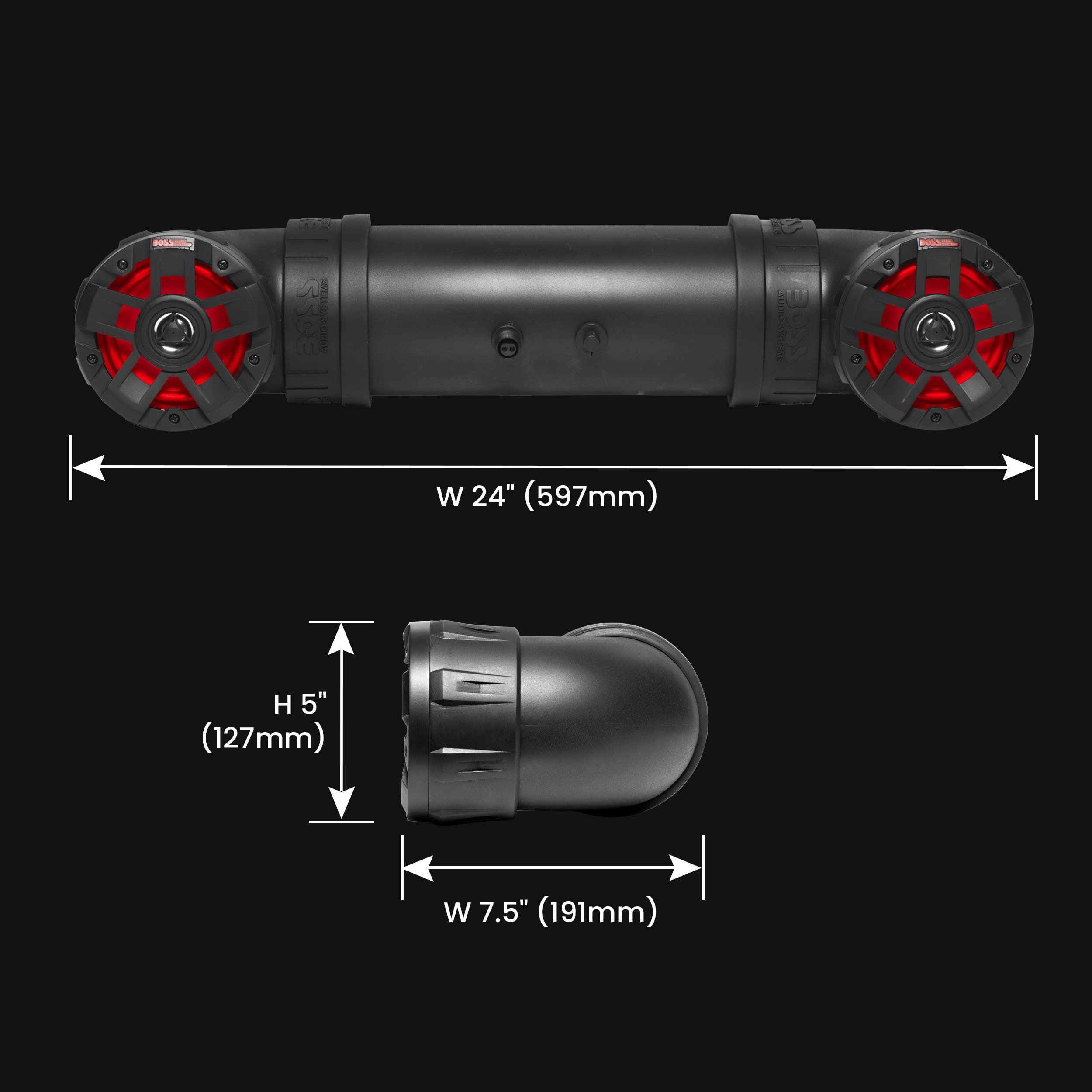 BOSS Audio UTV4BRGB 4