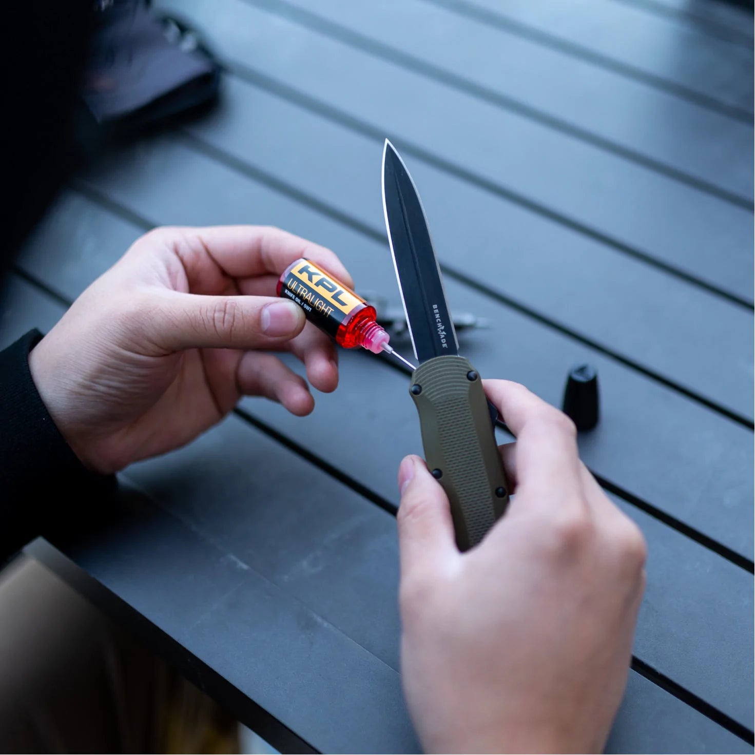 KPL™ Ultra Lite Knife Oil - Premium Lubricant for Smooth Blade Action | Ideal for Folding Knives, Pocket Knives & EDC Tools | Perfect for Outdoor, Camping & Everyday Use
