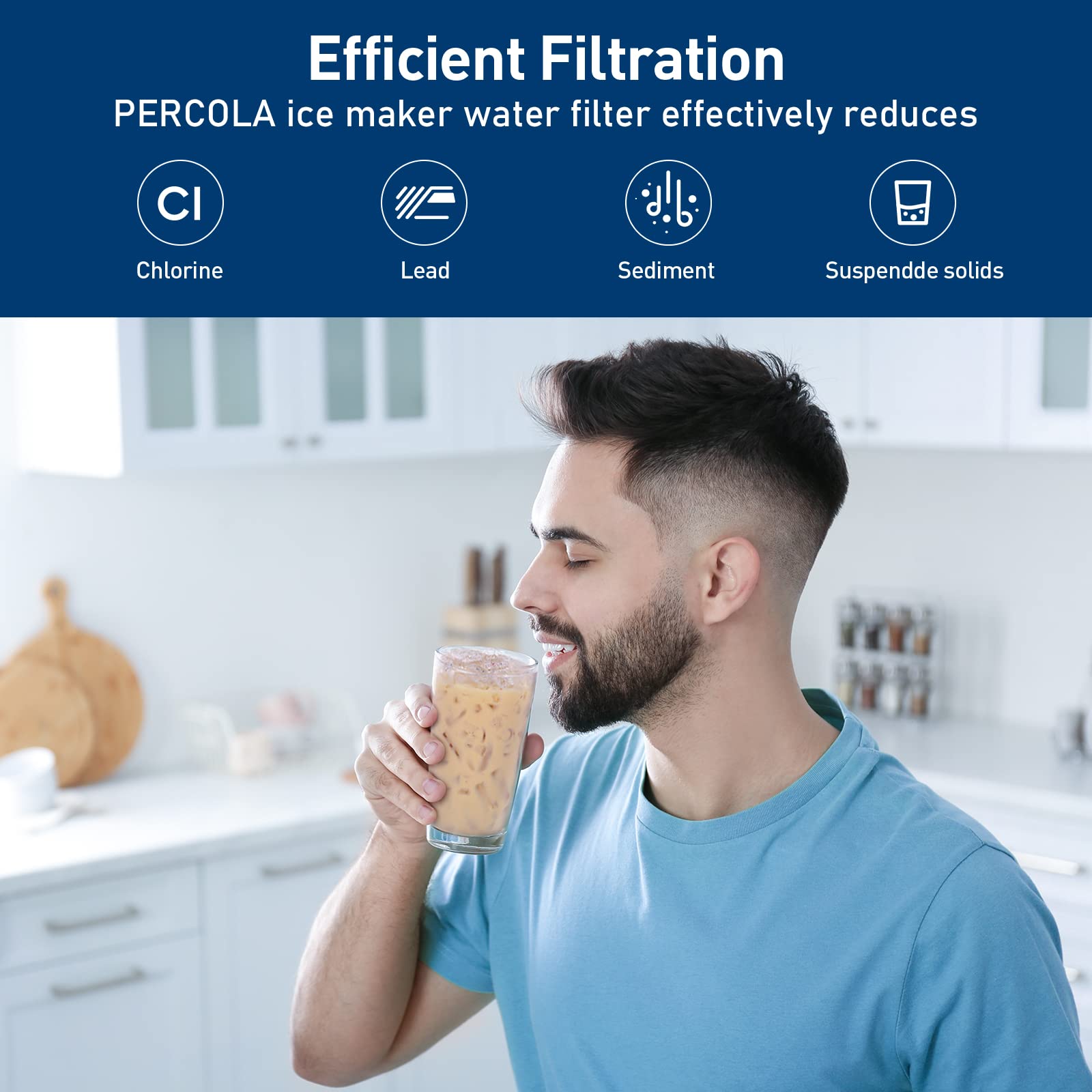Sub-Zero 7012333/7042803 & Manitowoc K00374/K00374001 Replacement Water Filter for Ice Makers - 3 Pack - Compatible with Sub-Zero UC-15I and Manitowoc AR-2800/SM-50 Ice Makers - Improves Ice Taste & Quality for Home Bars, Restaurants, and Commercial Use