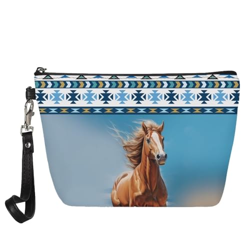 Blue Western Aztec Horse