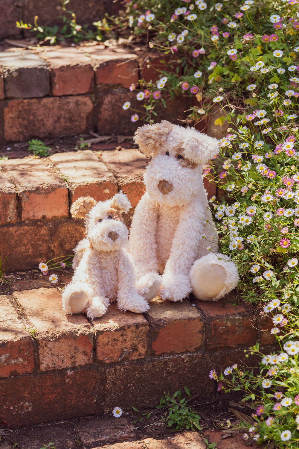 Buddy the Pup Plush Toy - Soft Beige Stuffed Animal Dog for Kids, Perfect for Cuddling, Gifts & Nursery Decor | Ideal for Birthdays, Christmas & Playtime