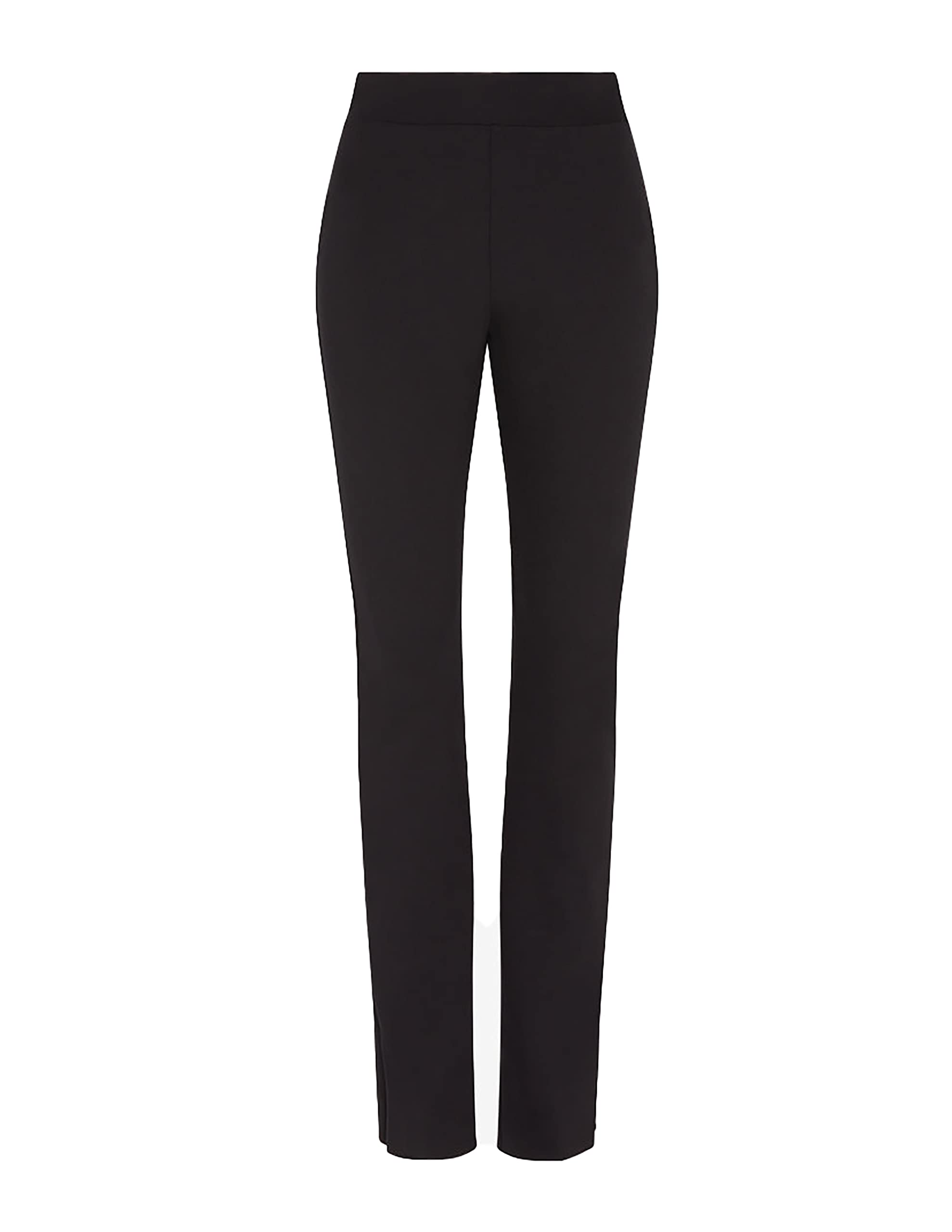 Commando Women's Neoprene CEO Side-Zip Workout Pants - Black, Medium | High-Waisted Yoga Pants for Gym, Running & Lounge Wear