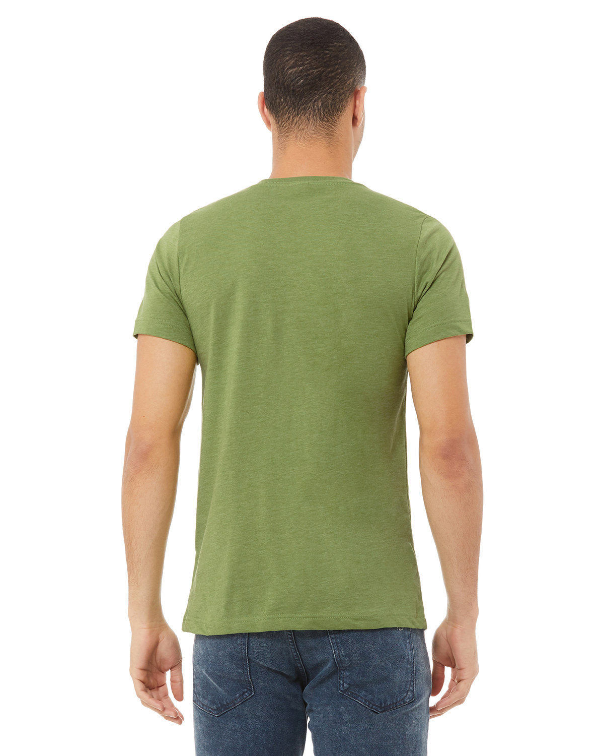 Bella + Canvas 3005CVC Unisex V-Neck T-Shirt - Soft CVC Jersey Fabric for Men & Women - Perfect for Casual Wear, Work Uniforms & Screen Printing
