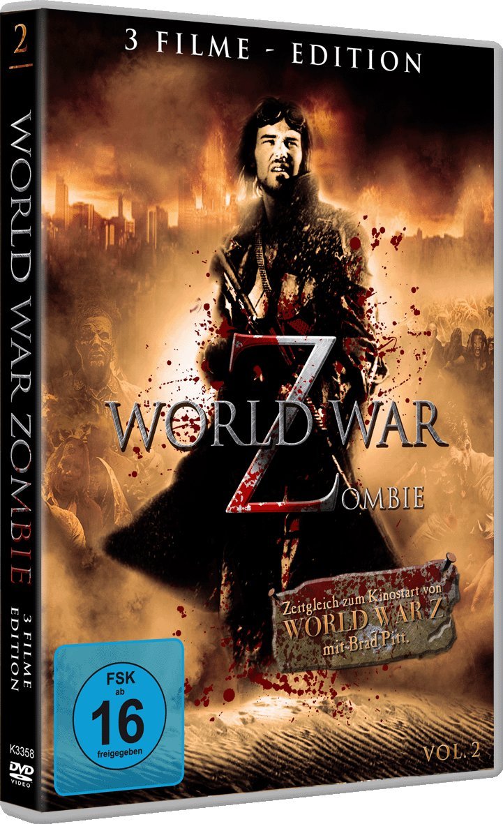 World War Zombie Edition DVD Vol.2 - Post-Apocalyptic Horror Movie | Perfect for Halloween Movie Nights & Zombie Fan Collections