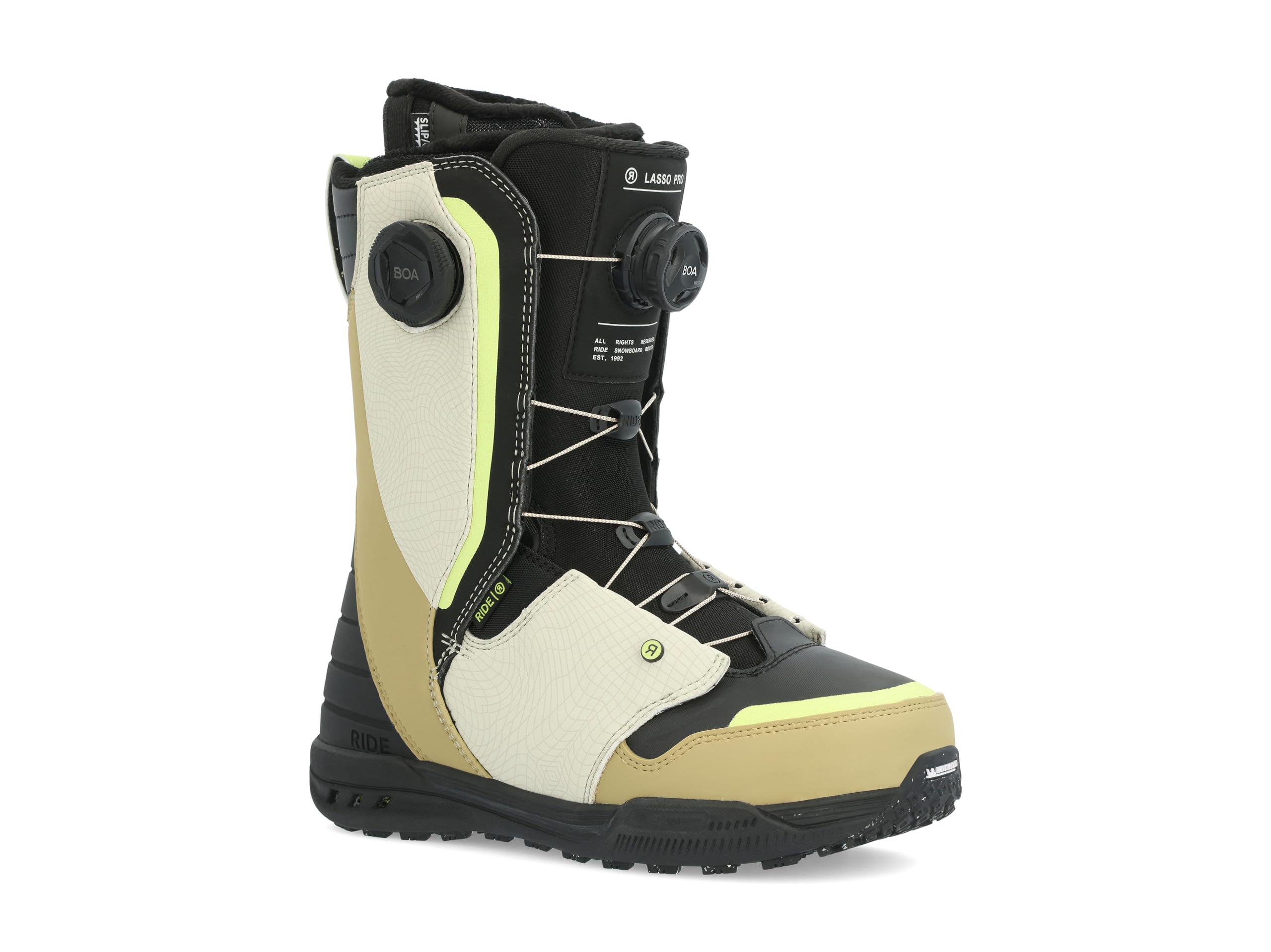 Ride Lasso Pro Men's Snowboard Boots - High-Performance Snowboarding Boots for All-Mountain Riding & Freestyle - Perfect for Winter Sports & Snow Adventures