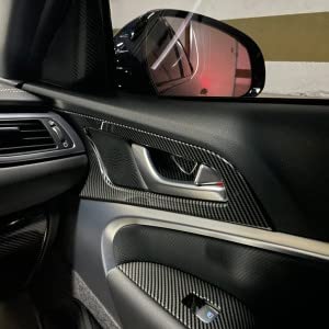 YOUTOOCAR ABS Carbon Fiber Door Panel Stripes for Genesis G70 2019-2023 - Interior Car Accessories Upgrade for Enhanced Style & Protection | Perfect for Customization & Car Shows