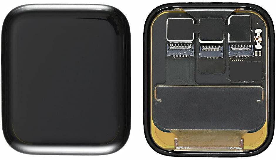 Apple Watch SE 44mm Screen Replacement Kit - LCD Display Touch Screen Digitizer Assembly with Free Tempered Glass & Repair Tools | Compatible with Apple Watch SE 44mm (2020 Model) | Perfect for DIY Repairs, Cracked Screen Replacement & Water Damage Fixes