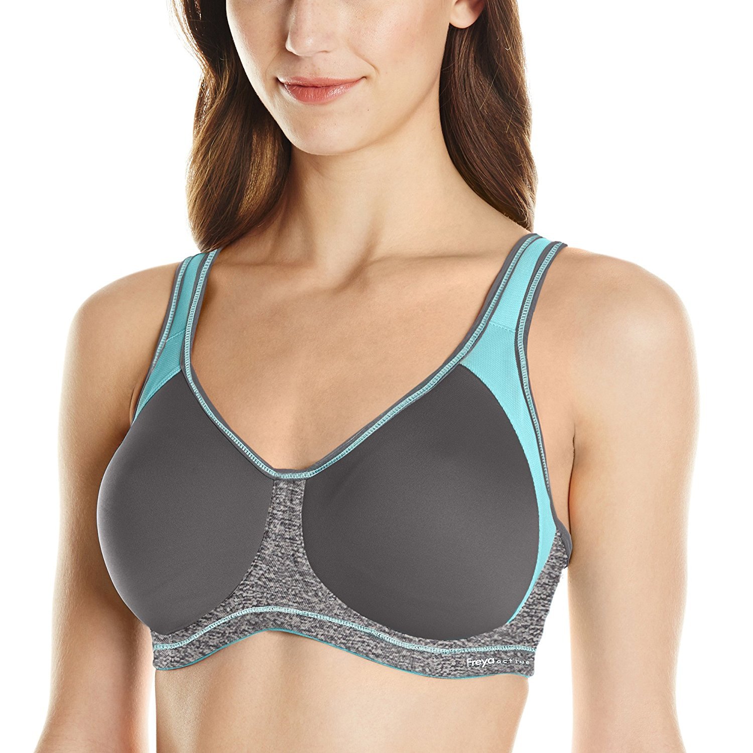 Freya Women's Sonic Underwire Sports Bra - High Impact Support, Breathable Fabric for Running, Gym & Active Lifestyles
