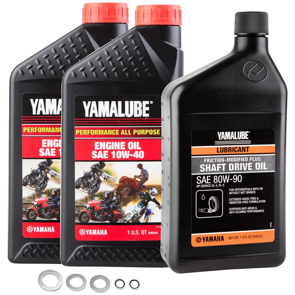 TUSK Yamaha YXZ1000R Drivetrain Oil Change Kit (2016-2023) - Compatible with Yamalube Oil - Perfect for ATV/UTV Maintenance & Off-Road Vehicle Service