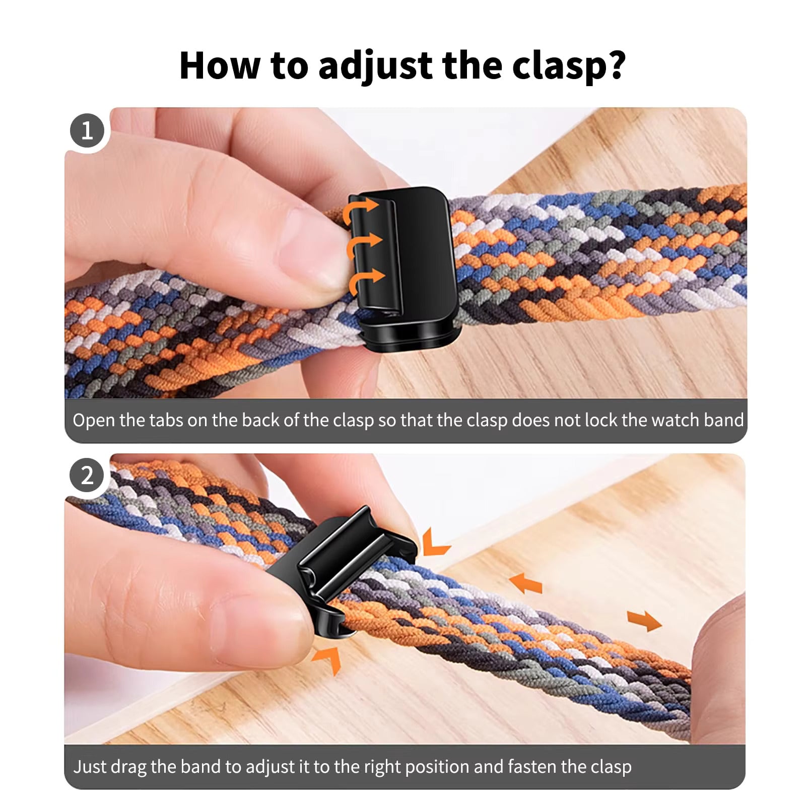 Braided Magnetic Clasp Bracelet - Adjustable Secure Closure Jewelry for Women & Men - Perfect for Daily Wear, Work & Special Occasions