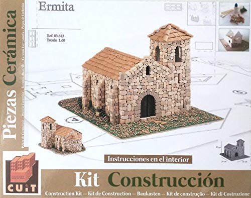 Montessori Ceramic Church Building Kit - Educational Construction Toy for Kids, DIY Architectural Model - Perfect for STEM Learning, Creative Play & Home Decor