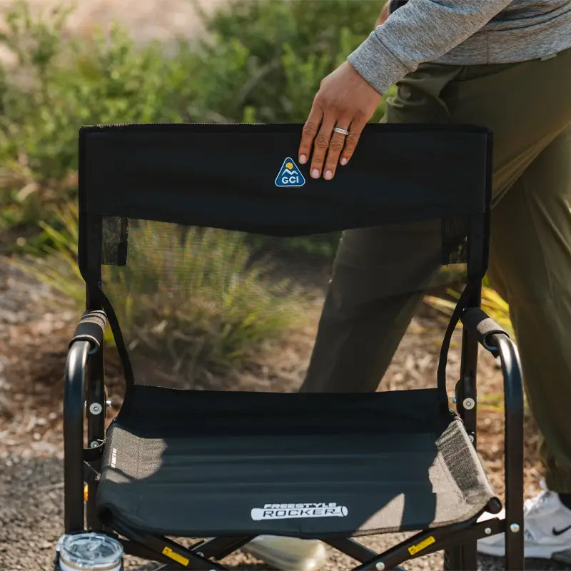 Freestyle Rocker Elite™ - Premium Rocking Chair for Home & Office - Comfortable Ergonomic Design for Relaxation, Reading & Meditation