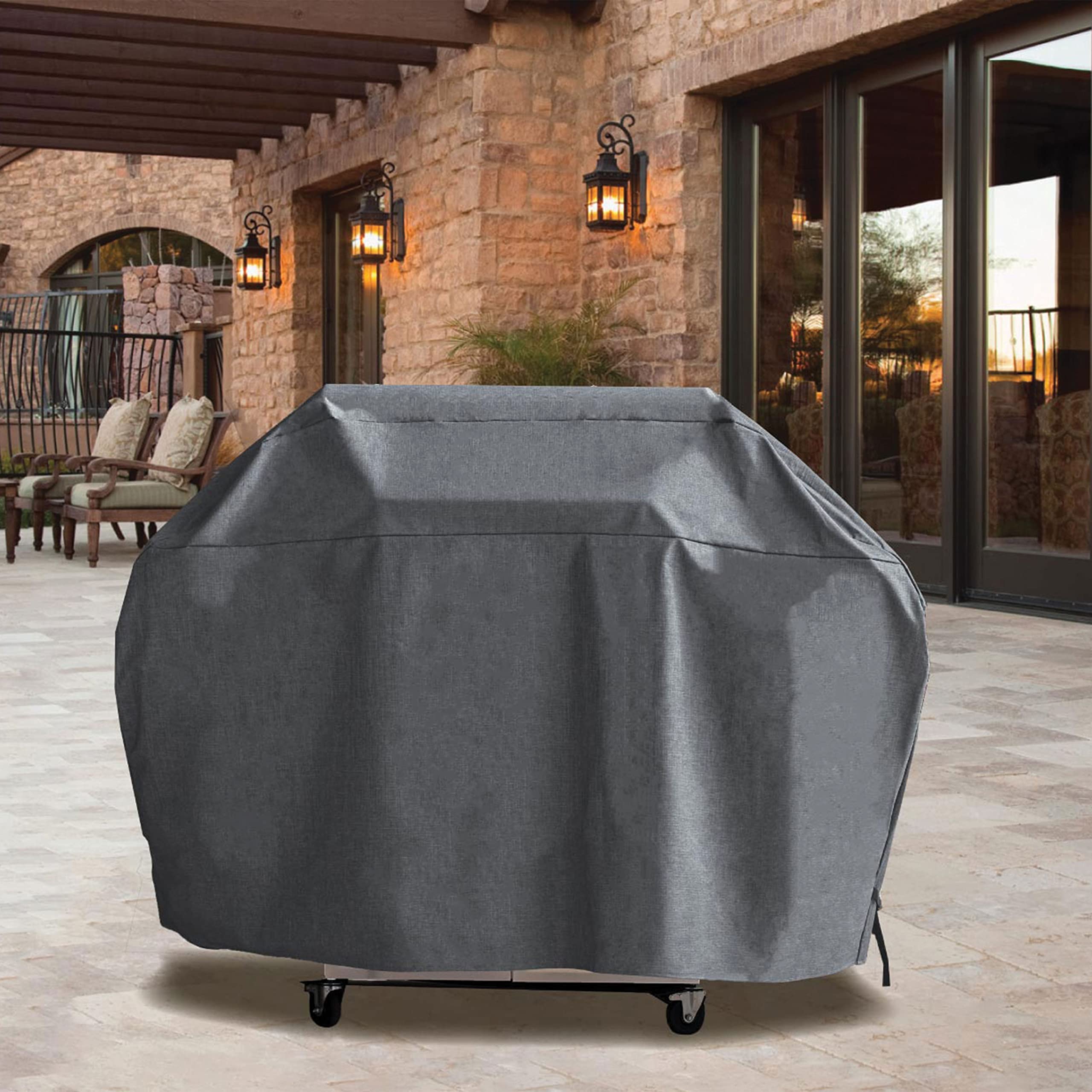 Premium 68-inch Heavy-Duty Grill Cover for 5-6 Burner Gas Grills (68