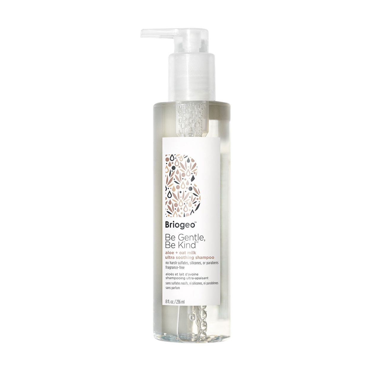 Gentle & Kind Aloe and Oat Milk Ultra Soothing Shampoo for Dry, Sensitive Scalp - Hydrating & Calming Hair Care for Daily Use at Home or Salon