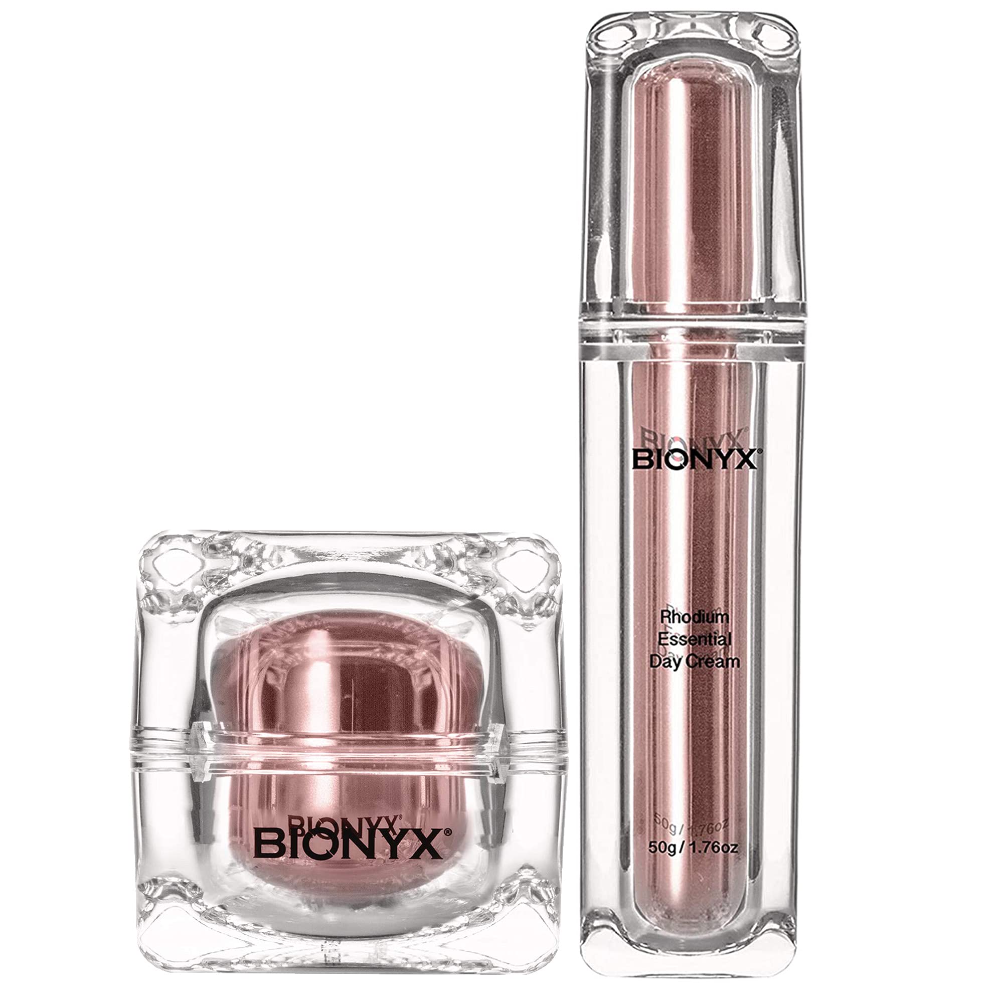 Bionyx Anti-Aging Day Cream & Exfoliating Gel Set - Hydrating Moisturizer & Gentle Peel for Glowing Skin | Perfect for Daily Skincare Routine & Spa Night