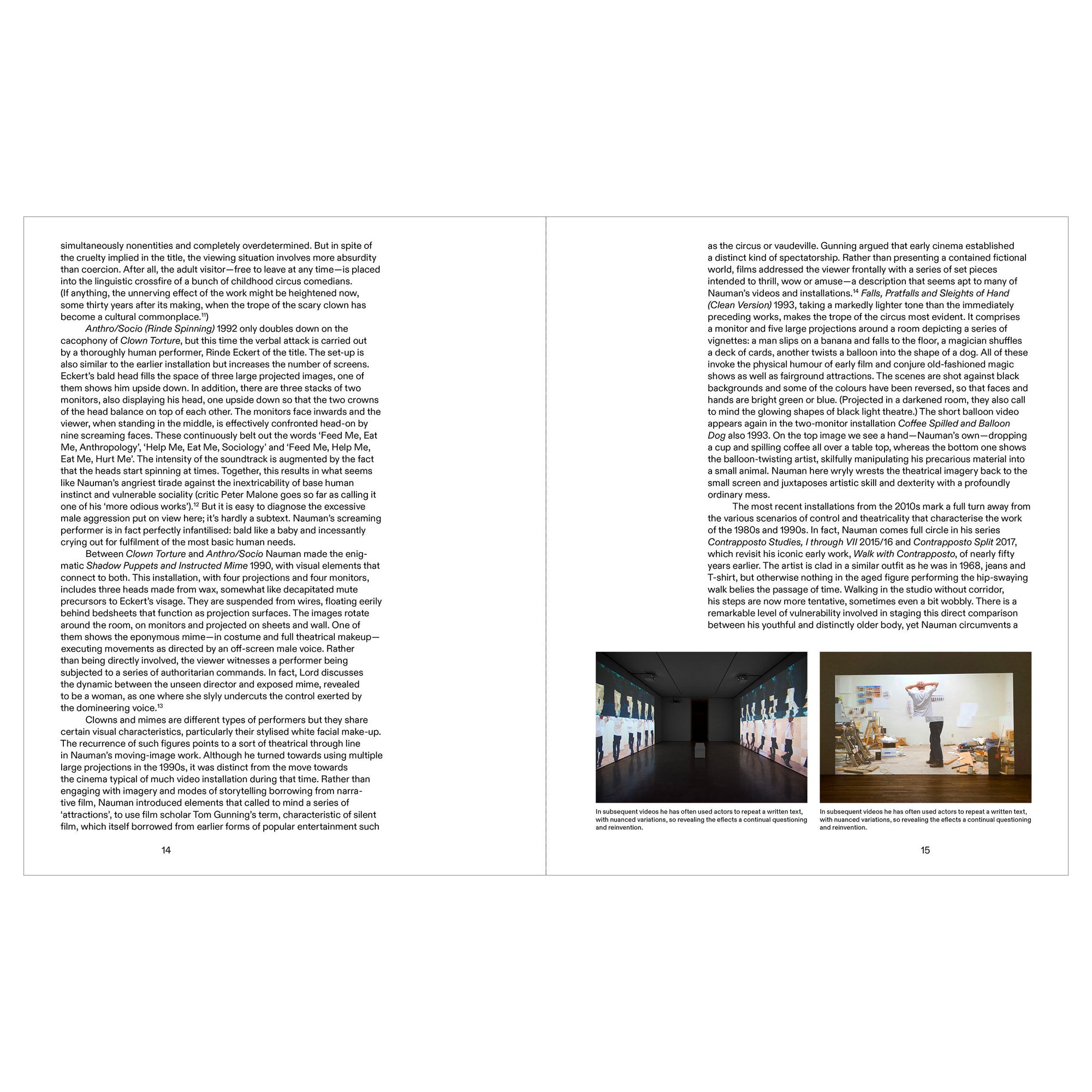 Bruce Nauman Art Book - Softcover Edition | Contemporary Art Collection, Artist Monograph | Perfect for Art Lovers, Collectors & Students