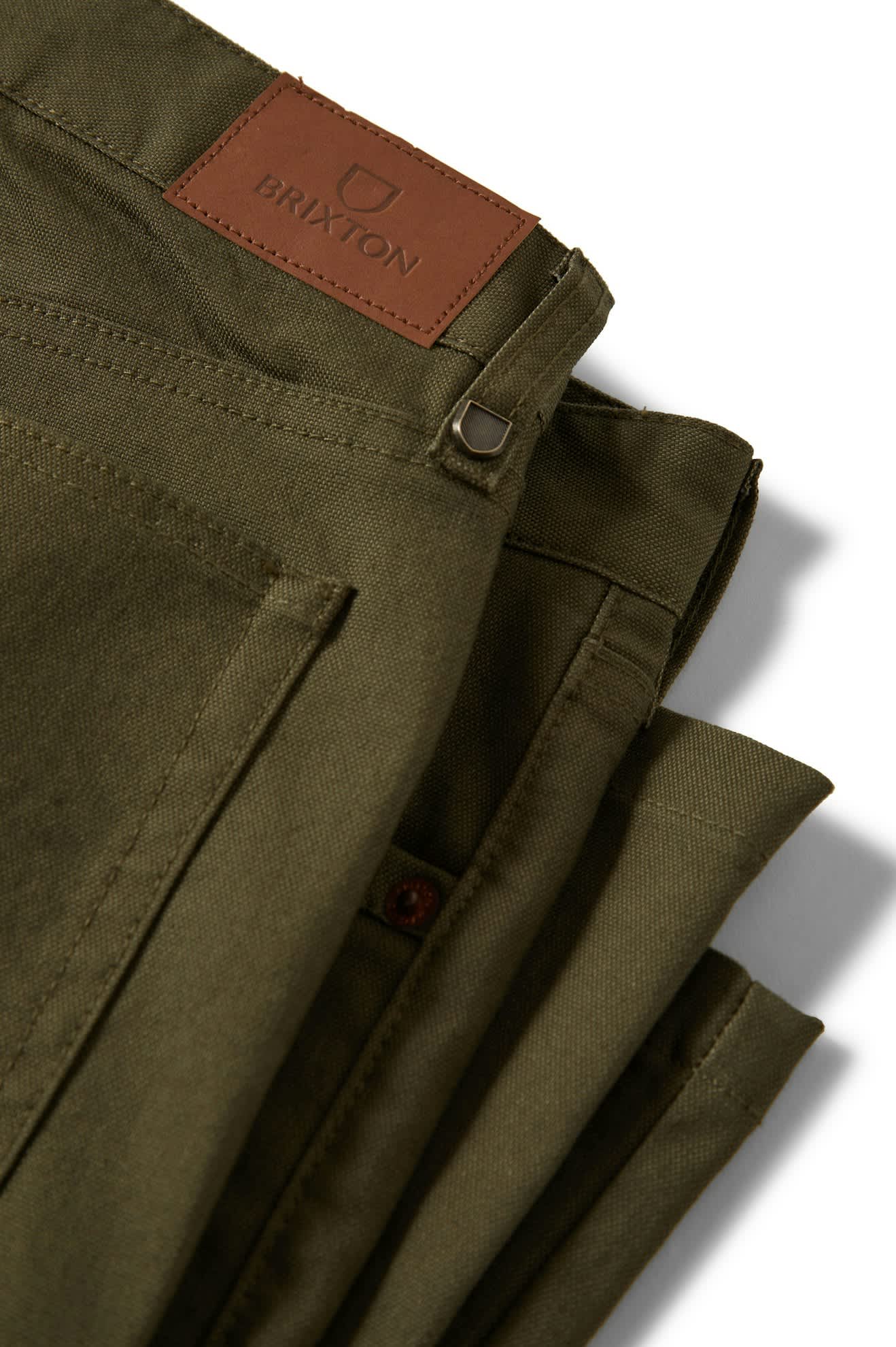 Builders 5-Pocket Stretch Pants for Men - Ivy Green Work Pants | Durable & Comfortable for Construction, Carpentry & Outdoor Work