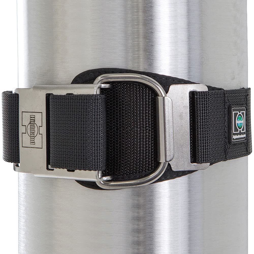 XS Scuba Highland SS Tank Bands (Pair) - Premium Stainless Steel Scuba Diving Gear for Secure Tank Attachment | Perfect for Ocean Diving, Pool Training & Professional Dive Equipment