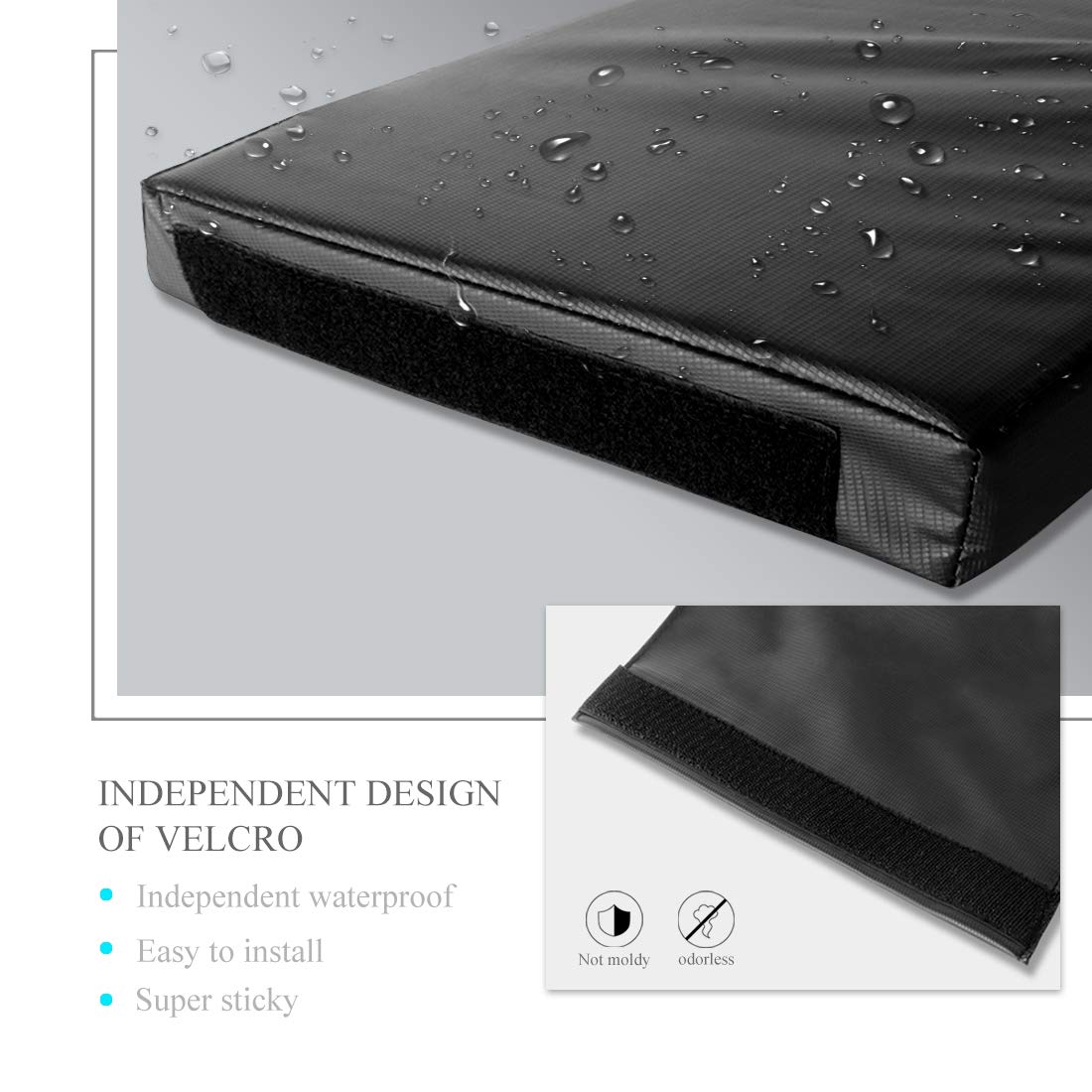 Durable UV-Resistant Basketball Pole Padding - Waterproof 4x4, 5x5, 6x6, 6x8, 8x8 Square Pole & Base Protector for Player Safety | Perfect for Outdoor Courts, Driveways, and Gymnasiums