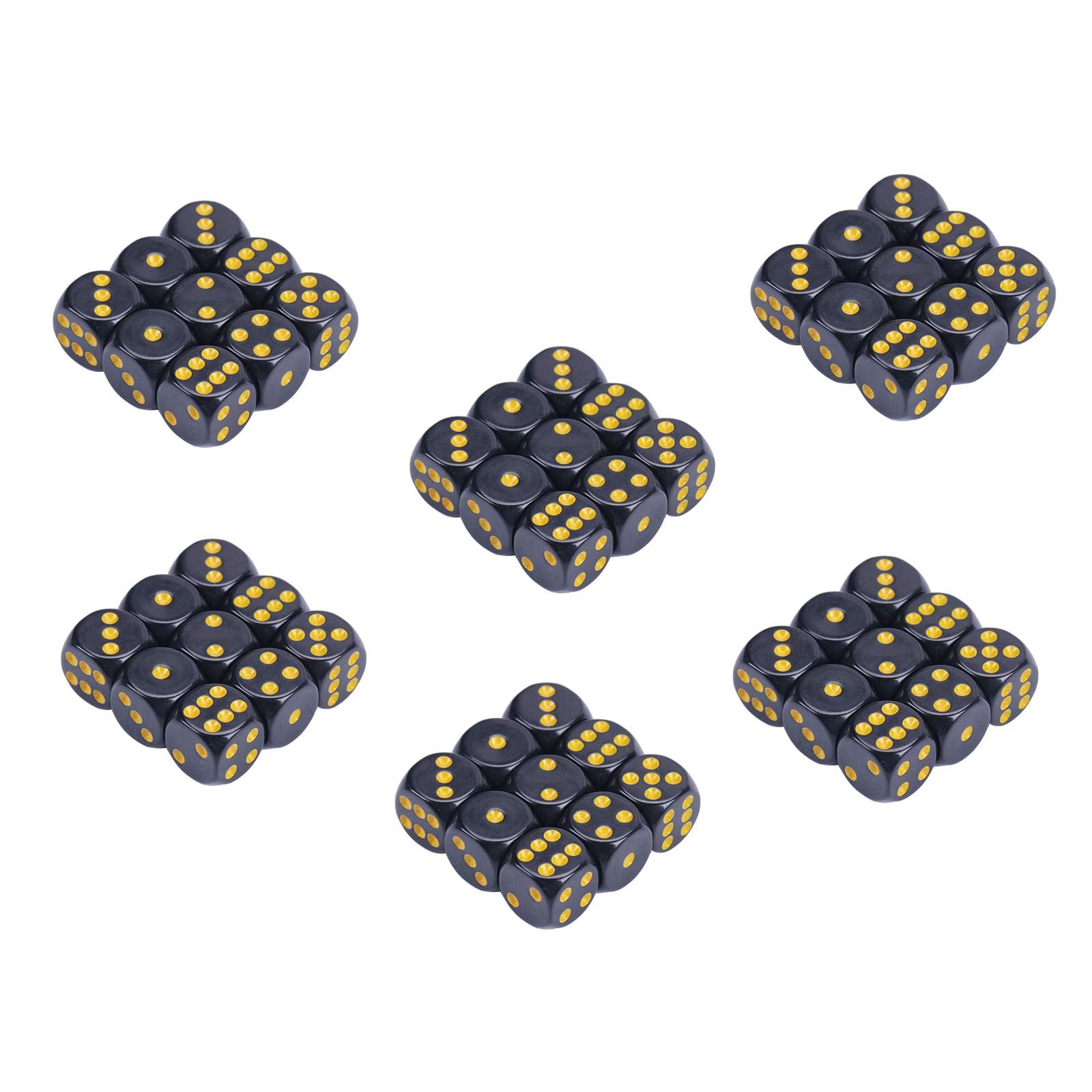Harilla 16mm Polyhedral Dice Set for Party Games, Family Board Games & Drinking Games - Perfect for D&D, RPG, Casino Nights and Game Nights with Friends