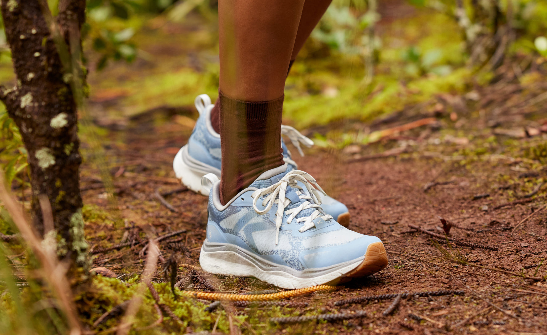 Women's Leiki Waterproof Hiking Shoes - Lightweight Trail Running Shoes for Women | Skyway/Star White | Perfect for Outdoor Adventures, Hiking & Travel