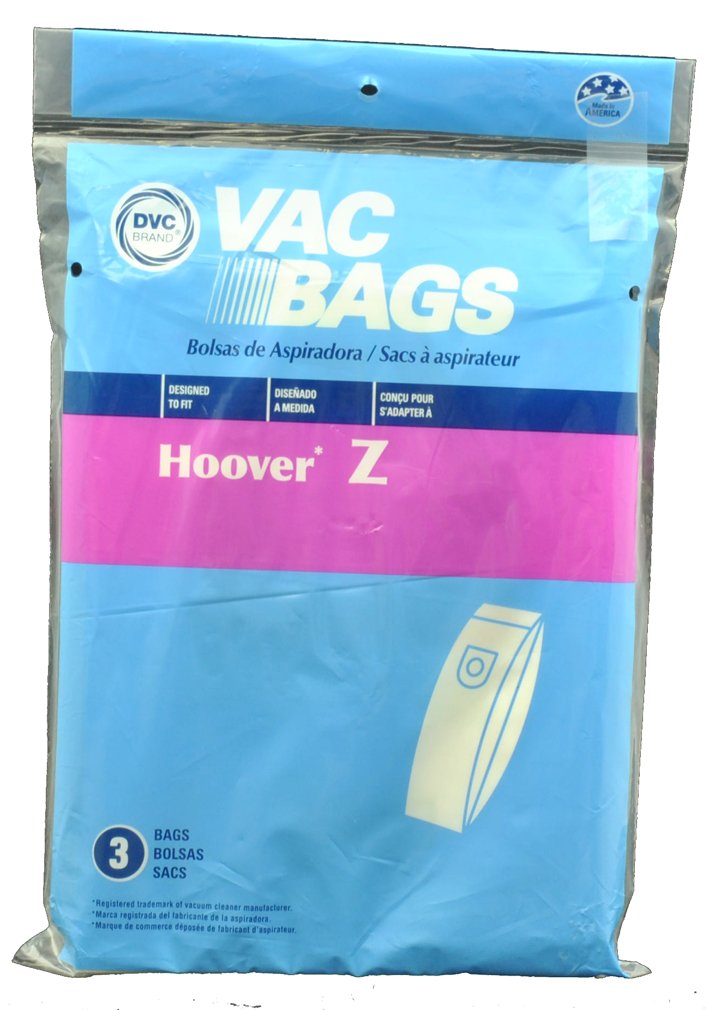 DVC Hoover Z Upright Vacuum Bags - Replacement for Home Cleaning