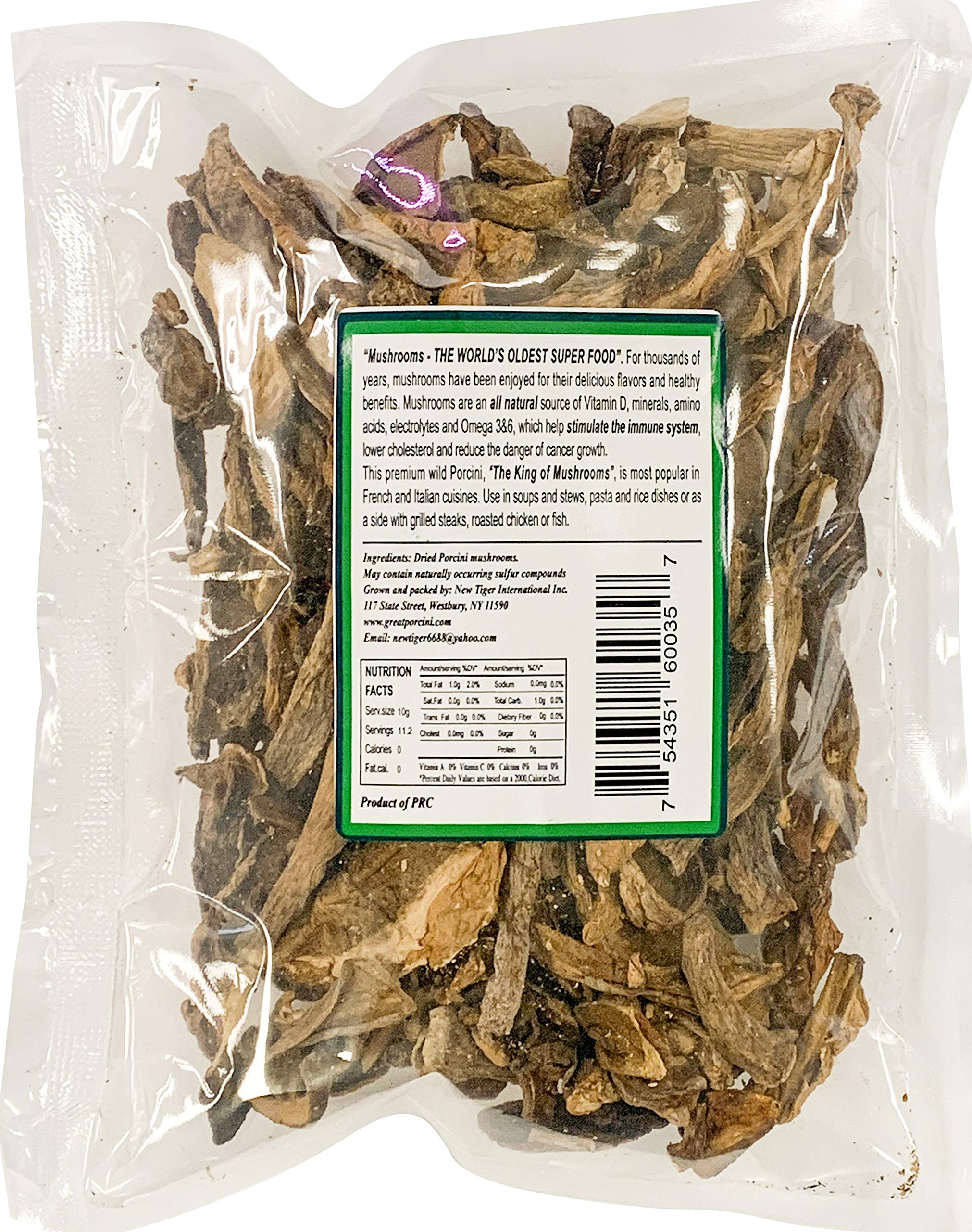 Premium Dried Porcini Mushrooms - 4 oz | Wild Harvested, Gourmet Italian Mushrooms for Risotto, Pasta & Soup | All-Natural & Rich Umami Flavor
