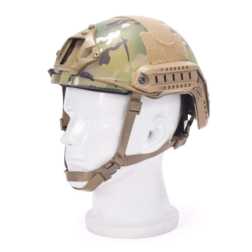 EMERSONGEAR Tactical Adjustable Fast Helmet - MH Style Military Helmet for Airsoft, Paintball, Outdoor Sports & Survival Training | Perfect for Airsoft Games, Paintball Battles, Tactical Drills & Outdoor Adventures