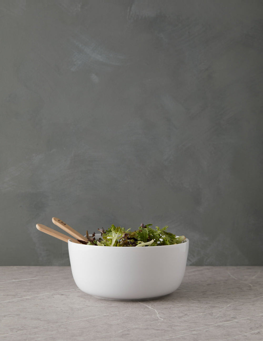 LSA International Elegant Dine Bowl Set with Oak Servers - Perfect for Dinner Parties, Entertaining & Home Decor