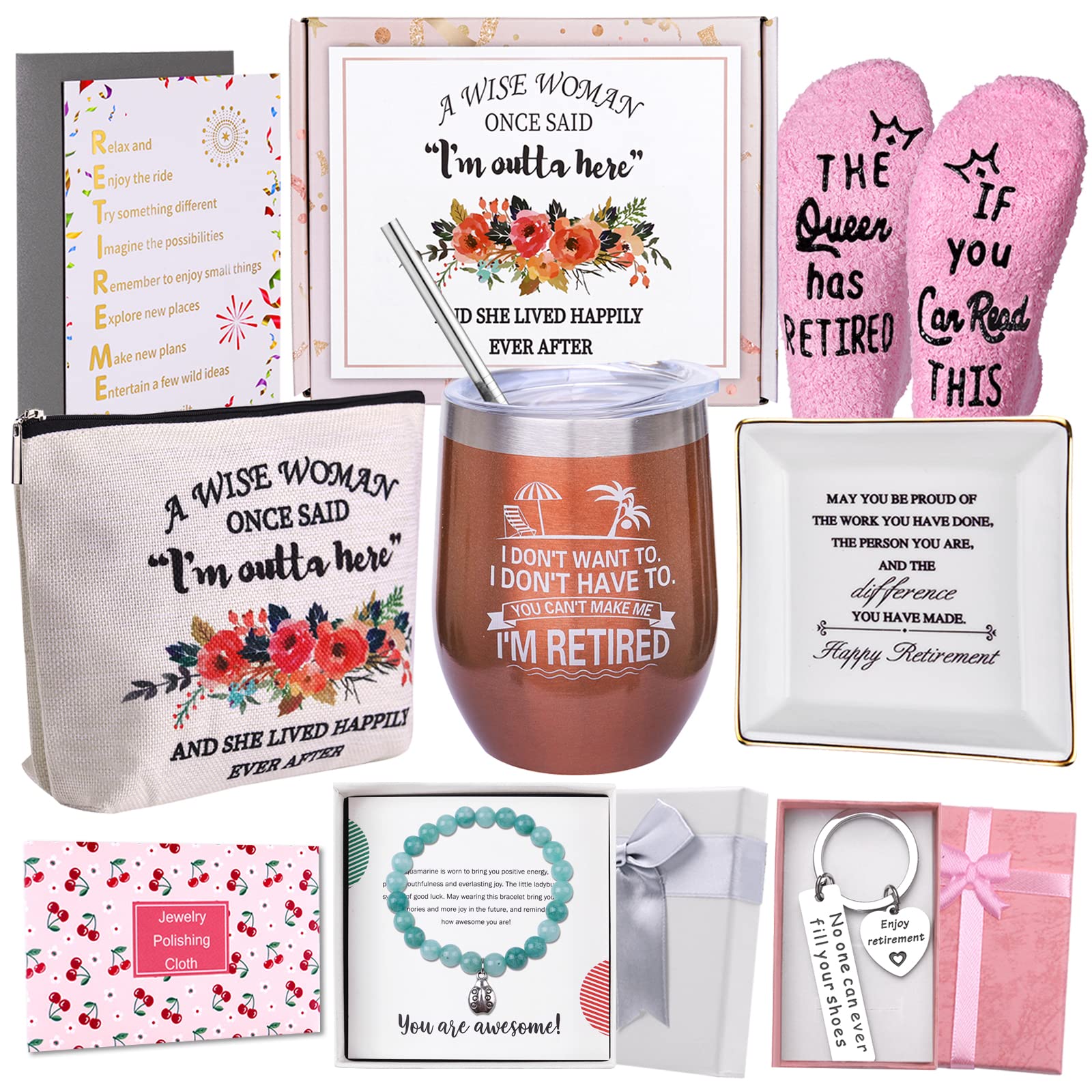 Best Retirement Gifts for Women - Coworker, Boss & Retirees | Perfect for Office Farewells