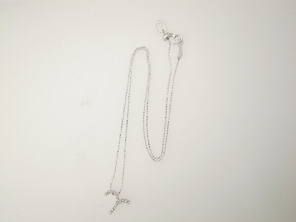 4℃ Diamond Necklace K18WG White Gold Pendant - 18K White Gold Dainty Jewelry for Women, Elegant Gift for Anniversary, Valentine's Day & Special Occasions