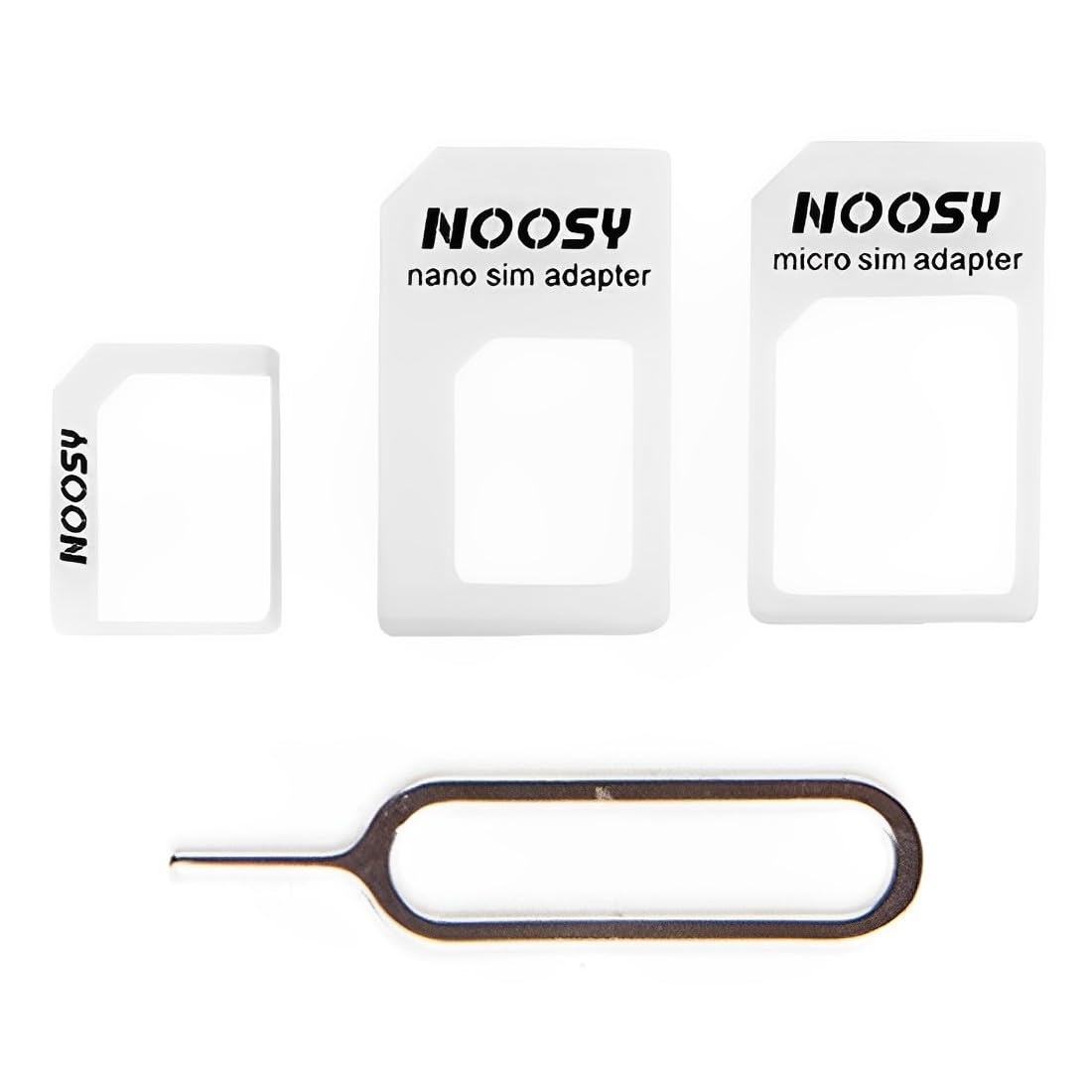 XPEX 3-in-1 SIM Card Adapter Kit - Nano/Micro/Standard SIM Adapter with Eject Tool for iPhone, Samsung & Smartphones | Perfect for Travel, Business & Switching Carriers