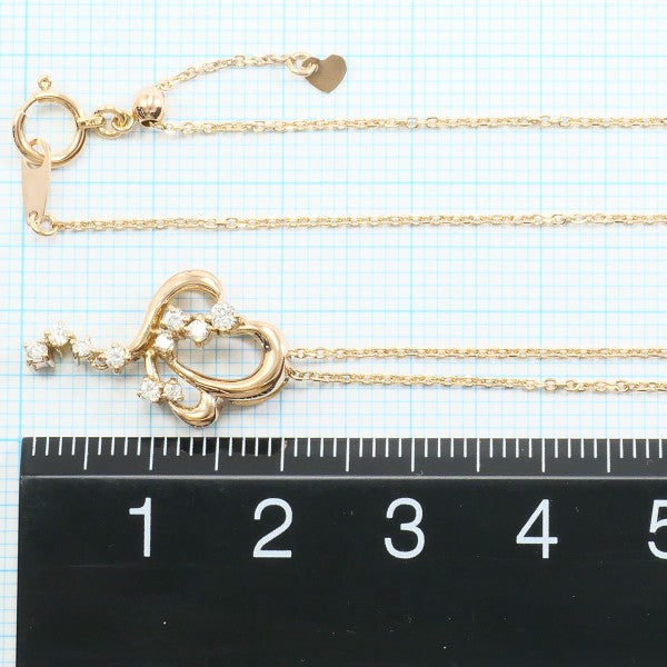 18K Pink Gold Diamond Necklace for Women - Elegant Pendant Jewelry Gift for Anniversary, Wedding & Special Occasions