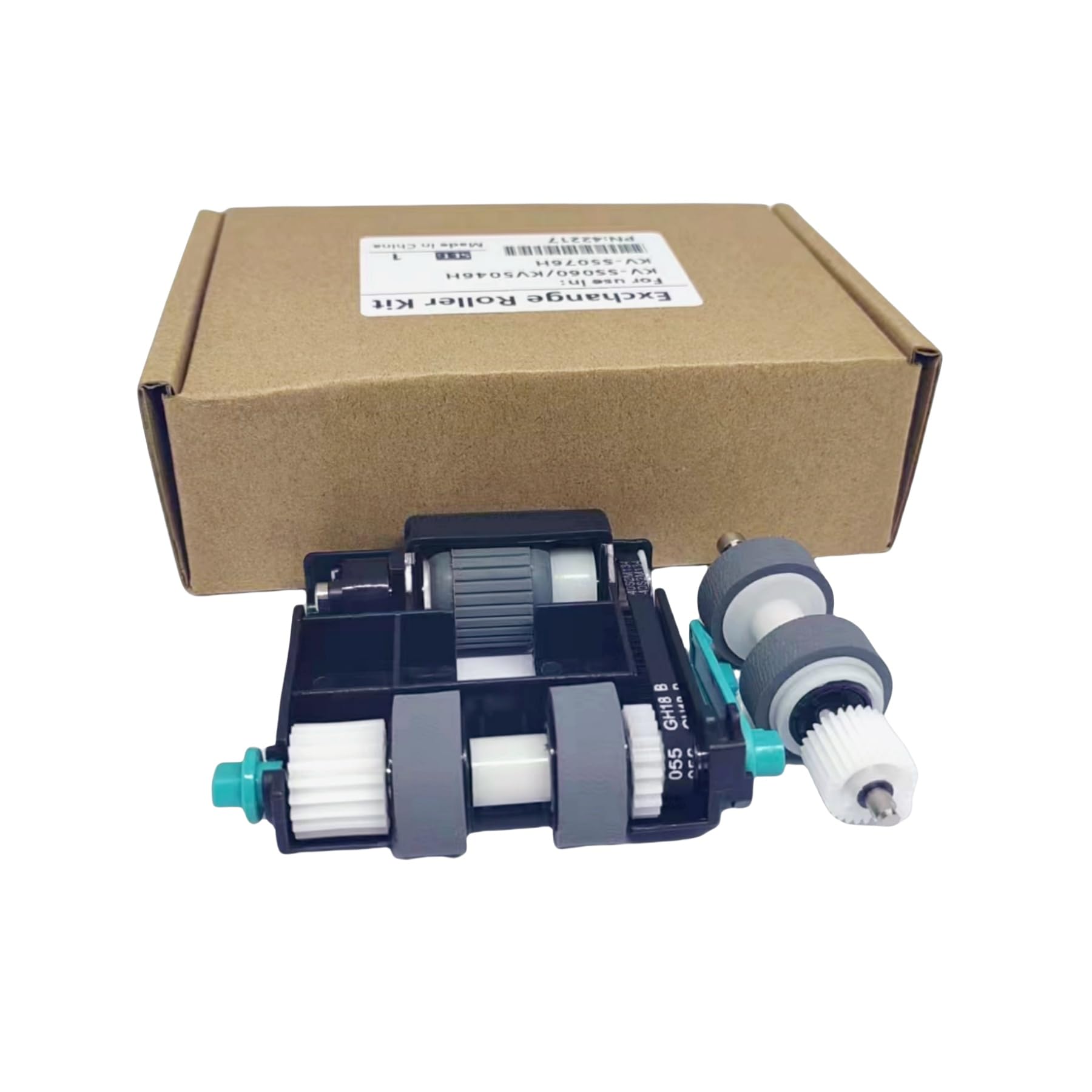 Panasonic KV-S5046H KV-S5076H Scanner Paper Pickup Roller Kit - Replacement Rubbing Wheels for Document Feeders | Compatible with KV-SS060 | Office & Home Scanning Solution