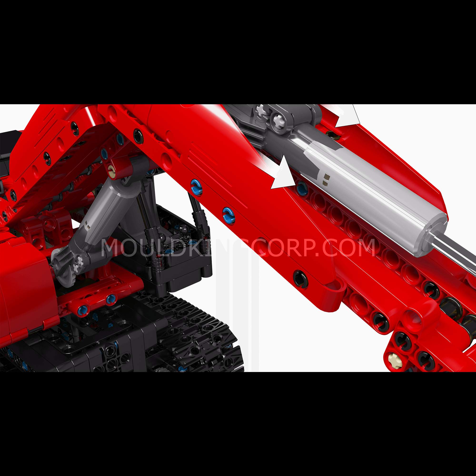 Mould King 15061 15062 Remote Control Excavator Building Blocks Set - STEM Educational Toy for Kids & Adults, Construction Engineering Play for Boys Girls