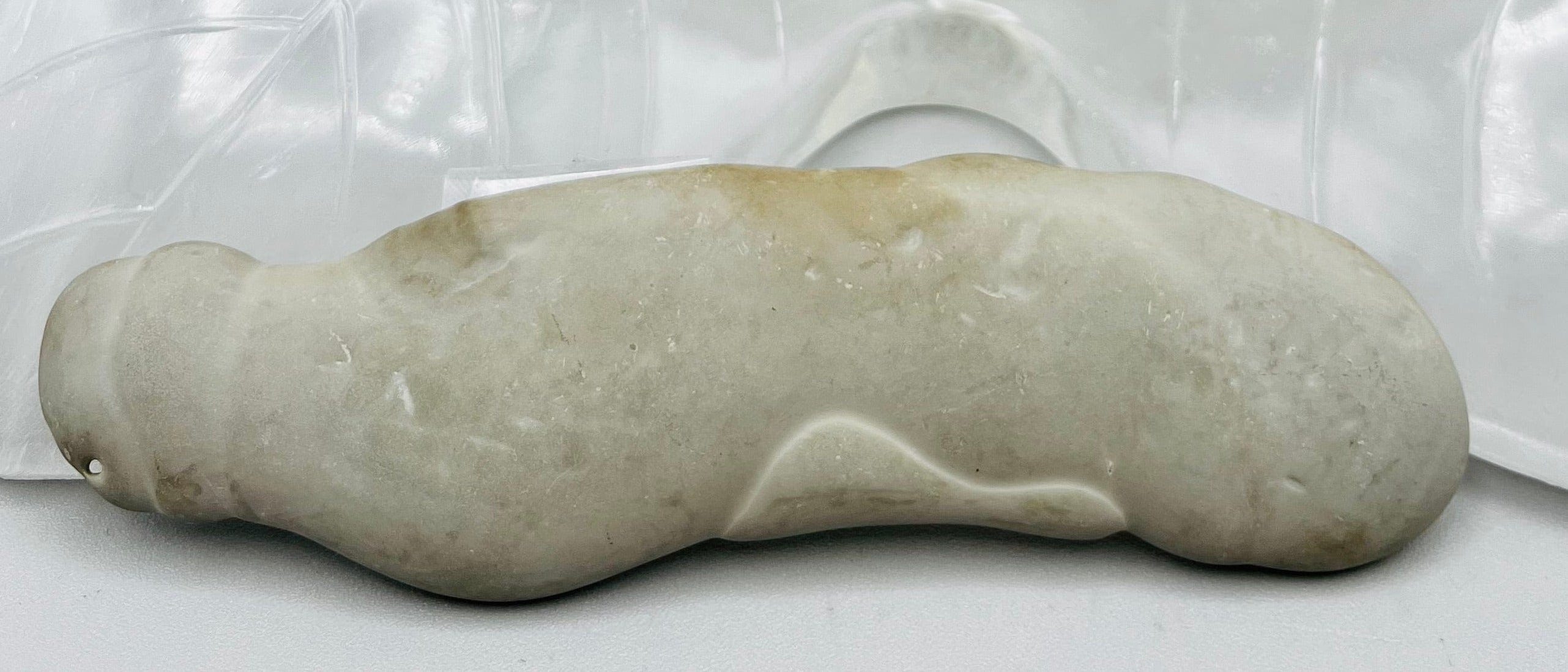 Natural Calcite Fairy Stone - Unique Healing Crystal for Home Decor, Meditation & Spiritual Gifts | Perfect for Yoga, Reiki & Energy Work