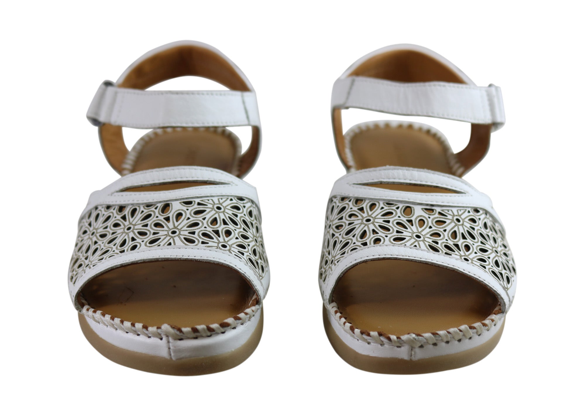 Orizonte Noble Women's European Comfortable Leather Sandals - Stylish Summer Walking Shoes for Beach, Vacation & Casual Outings