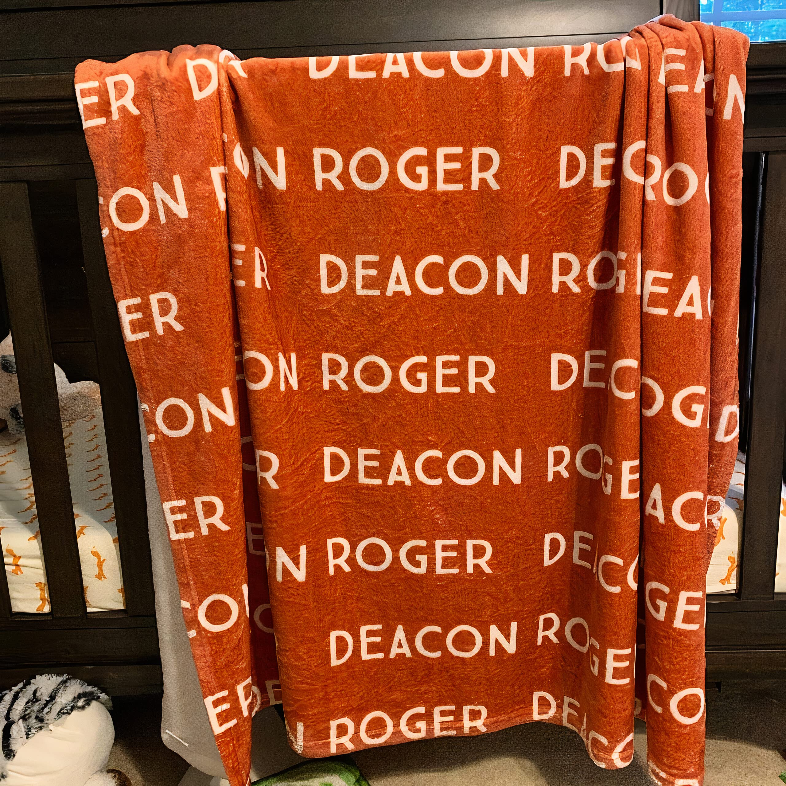 Personalized Baby Blanket with Name - Custom Newborn Swaddle Blanket for Boys & Girls | Soft & Cozy Baby Gift for Showers, Birthdays & Nursery Decor