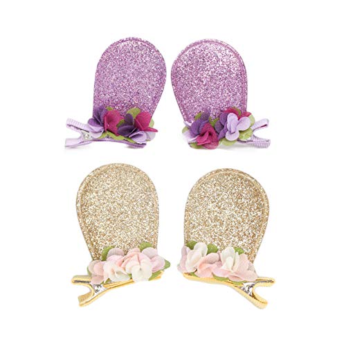 Hair Pin-Gold Purple
