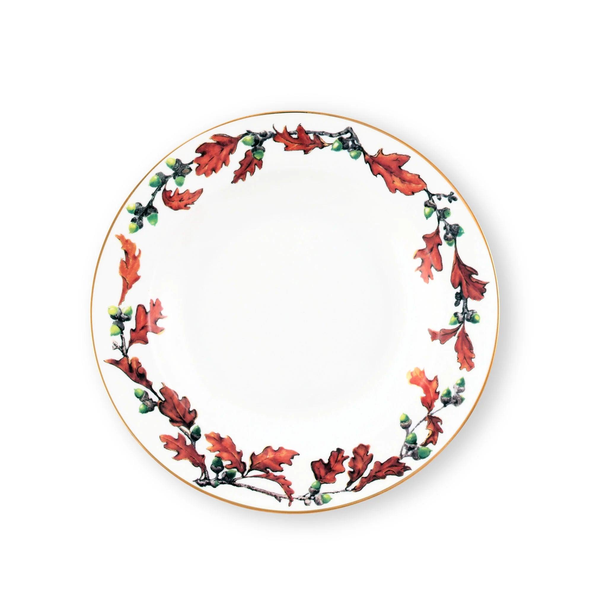 Premium Northwoods Bone China Dinnerware Set - Elegant & Durable Porcelain Plates, Bowls & Cups - Perfect for Fine Dining, Weddings & Special Occasions
