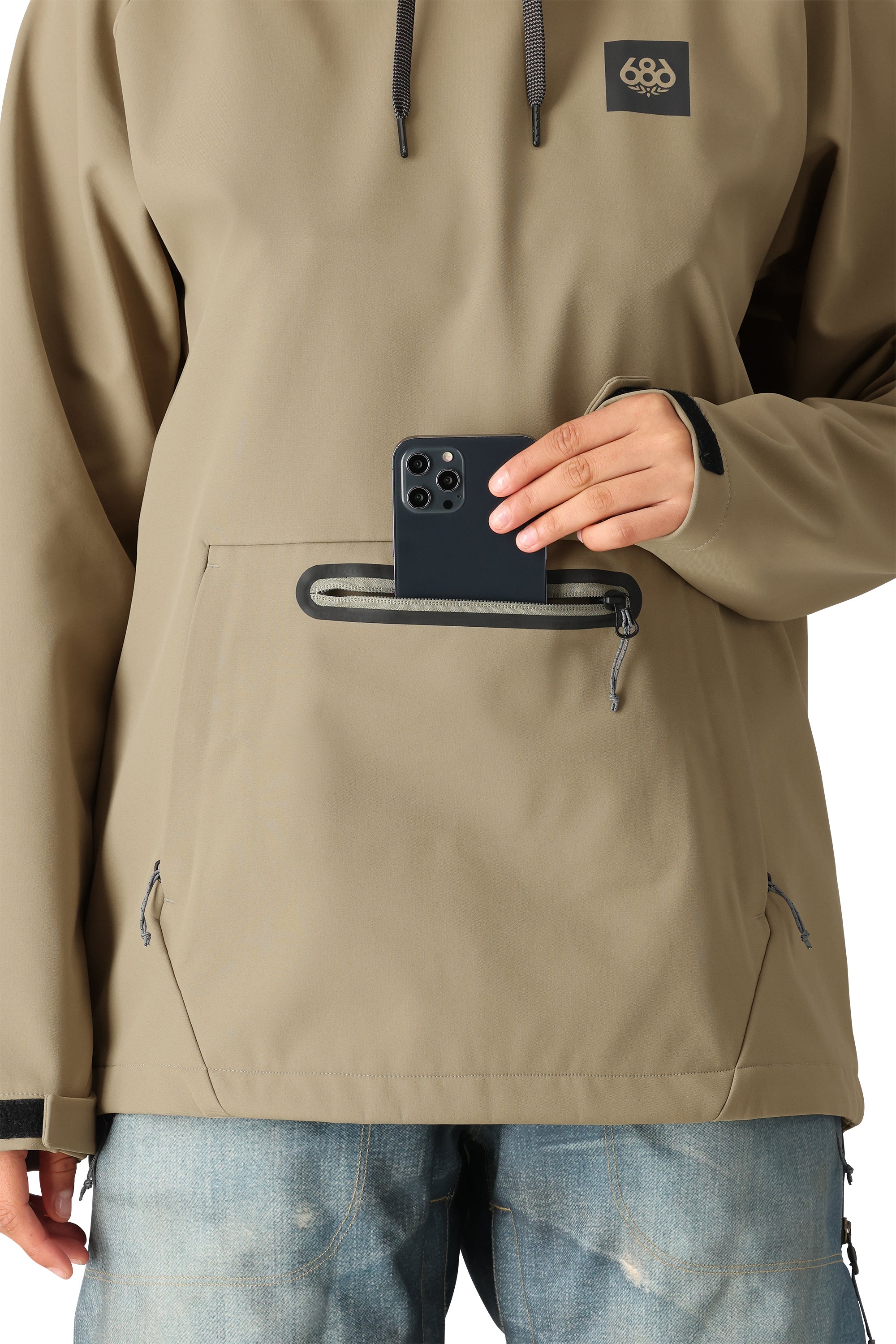 686 Women's Waterproof Hooded Jacket 2025 - Lightweight Windproof Winter Coat for Hiking, Skiing & Outdoor Activities