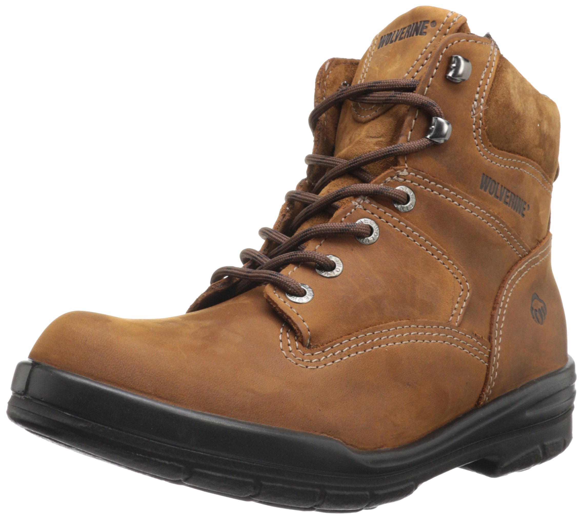 Wolverine Men's Work Boots - Durable & Comfortable Steel Toe Boots for Construction, Hiking & Outdoor Work