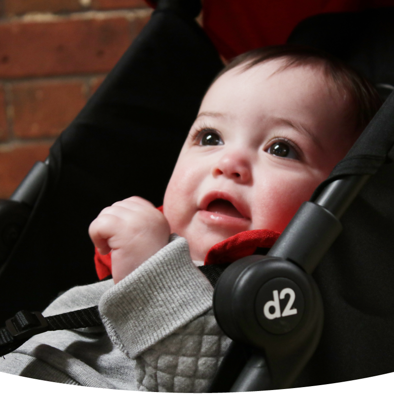 Diono D2 Two2Go Lightweight Double Stroller for Toddlers - Compact & Easy Fold Travel Stroller for Twins or Siblings - Perfect for Shopping, Travel, and Outdoor Adventures