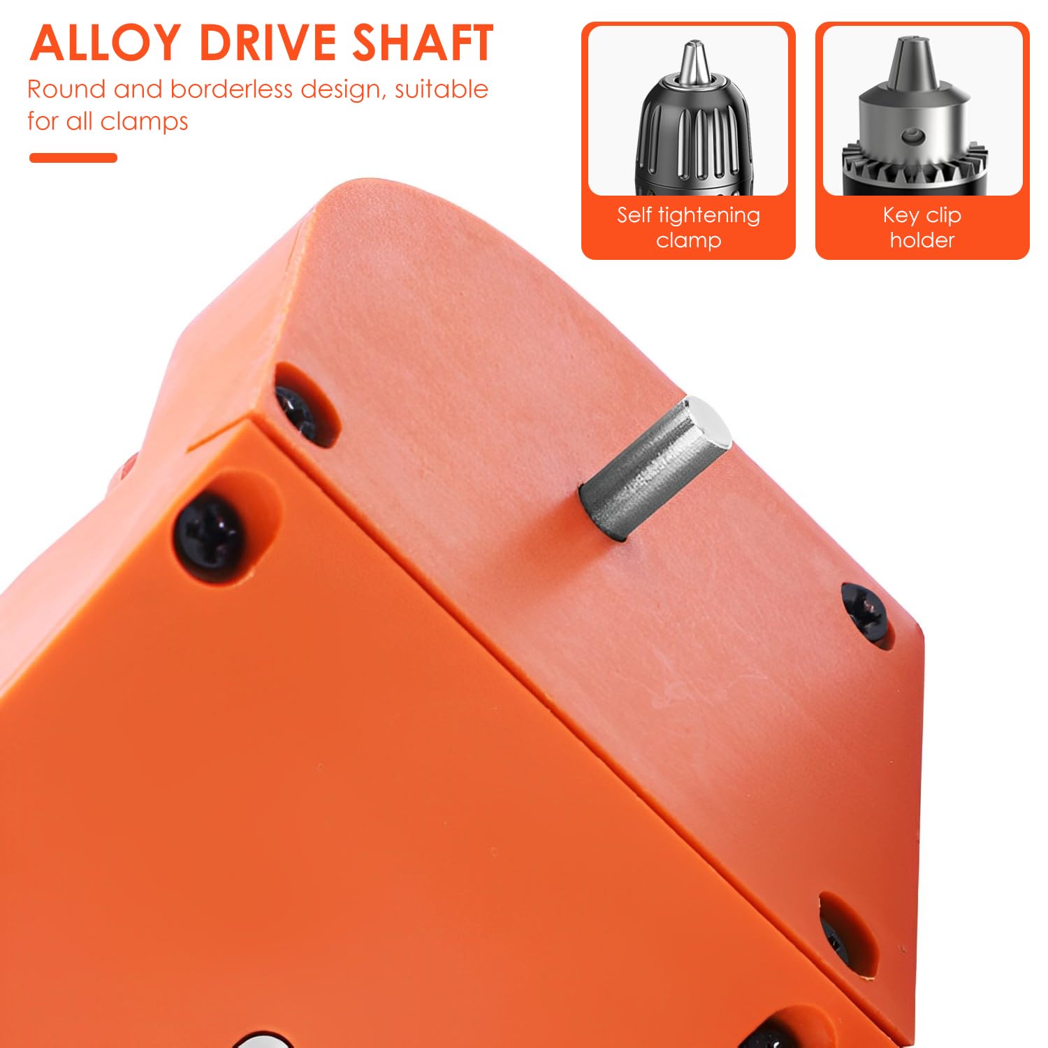 Electric Drill Bit Sharpener - Universal Grinding Tool for All Drill Bits (5/64''-5/8'') | Multipurpose Mill & Drill Machine Blade Sharpener | Perfect for DIY Projects, Woodworking & Metalworking